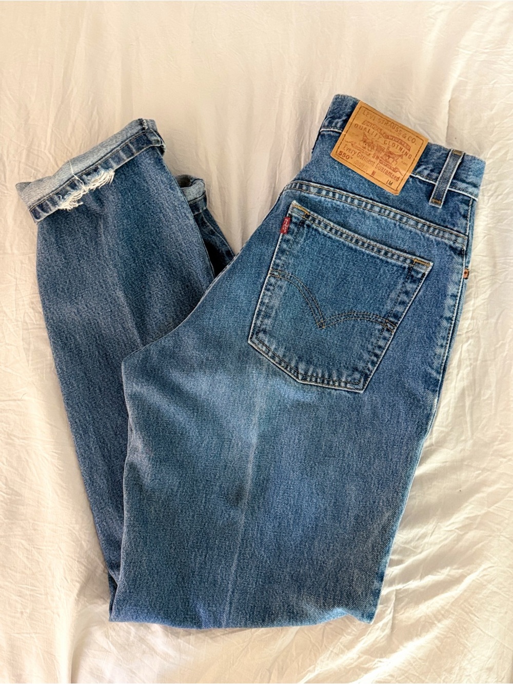 Vintage Levi’s 550 Relaxed Tapered Jeans | Women’s 10